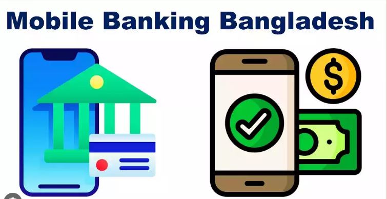 মোবাইল ব্যাংকিংয়ের মাধ্যমে লেনদেন করছে গ্রাহক