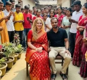 রাশিয়ান মেয়ে শ্রীমঙ্গলে চা বাগানে